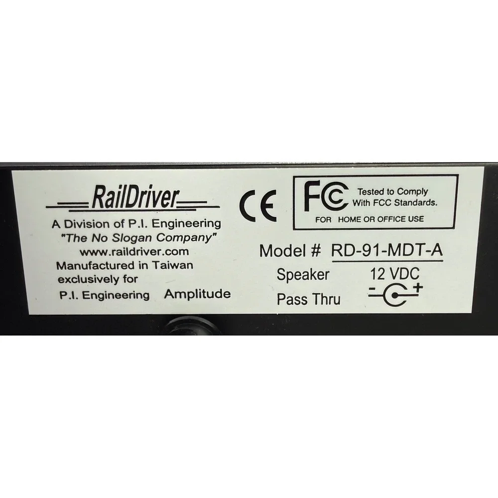 RailDriver RD-91-MDT-A Desktop Train Cab Controller